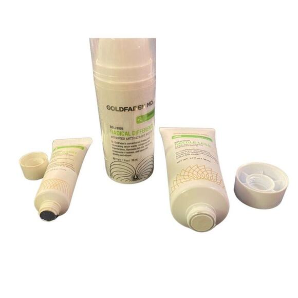 Dr Goldfaden MD Bundle: Needle-Less Line Smooth, Radical Diff Serum, Moisturizer - Picture 2 of 11